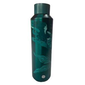 NWT Starbucks~ Insulated 16 oz Dark Green Mermaid~ Spring 2023~ Water Bottle
